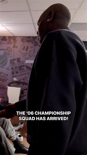 We’ve got the legends back in the 305! 🔥 2006 Championship Reunion // American Airlines | Miami Heat