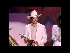 George Strait Wins Top Male Vocalist -ACM Awards 1986