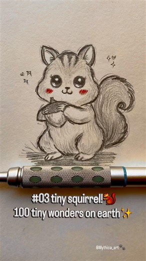 This Tiny Squirrel Fits in Your Hand 🐿️100 tiny wonders on earth Ep03 #shorts #viral #art #explore