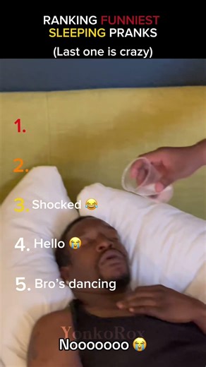 RANKING FUNNIEST SLEEPING PRANKS