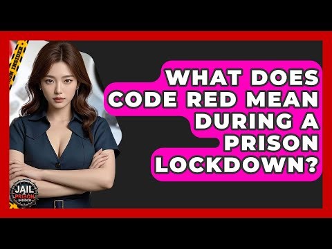 What Does Code Red Mean During A Prison Lockdown? - Jail & Prison Insider