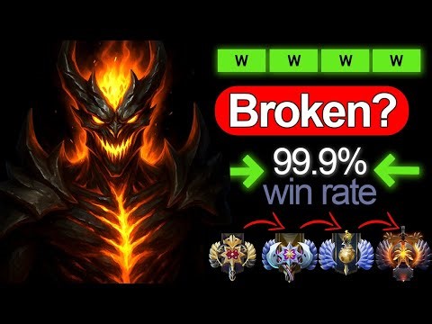 Unkillable Immortal Shadow Fiend Carry | Safe Lane — 7.40b