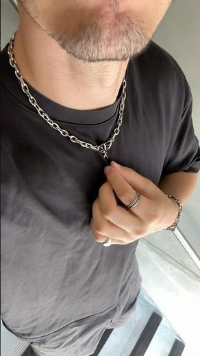 Premium silver necklaces for men
