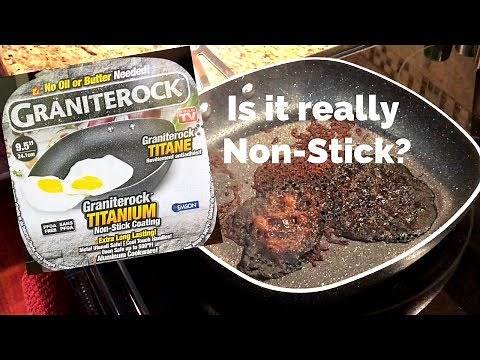 GraniteRock Pan Review - Is it really Non-Stick?