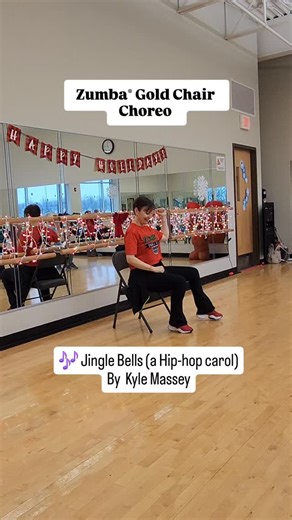 Axana Ivlicheva on Instagram: "🎶 Jingle Bells (a Hip-hop carol) By Kyle Massey Zumba® Gold Chair version 🧠 Choreo by me 🔊🎥@helensmartypants #zumbaaxana #zumba #zin #zumbaGold #ZumbaGoldChair @zincommunity"