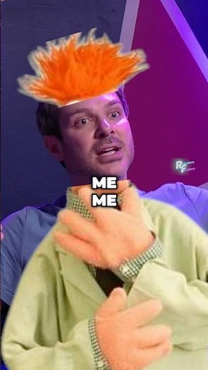 Jeff turned into Beaker in front of our eyes! 😅 #muppets