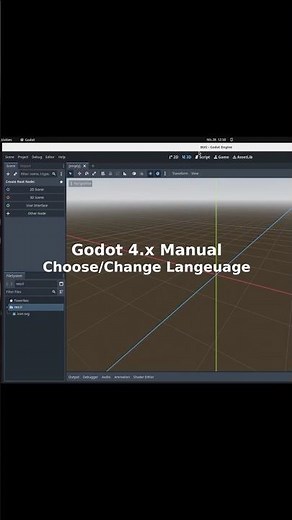 Godot 4.x Language Change