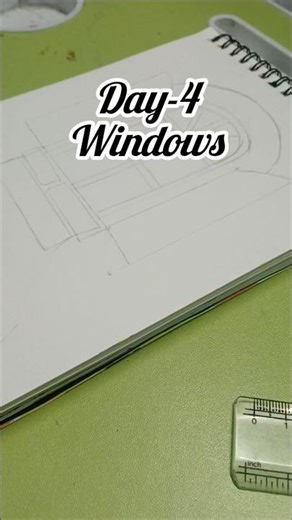 How to make window drawing/easy aesthetic window painting day-4/20 of daily challenge #easy #shorts