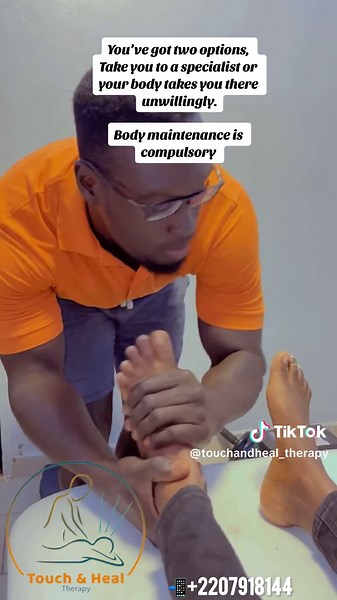 Body maintenance 🦴 #massagespecialist #chiro #bodymaintenance #gambia #viral
