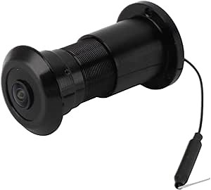 Door Peephole Camera, 1080P Door Eye Hole Camera with Two Way Talk, 180 Degree Wide Angle Lens, NightVision, Rings Peephole Camera USB Cameras for Home Security