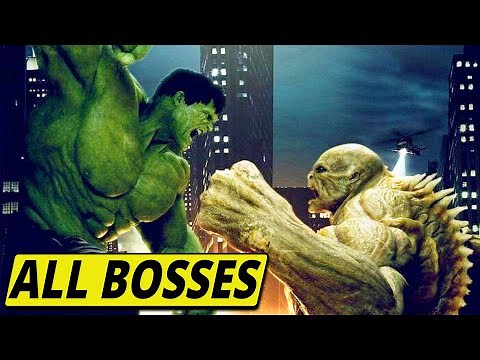 The Incredible Hulk (video game) - ALL BOSSES