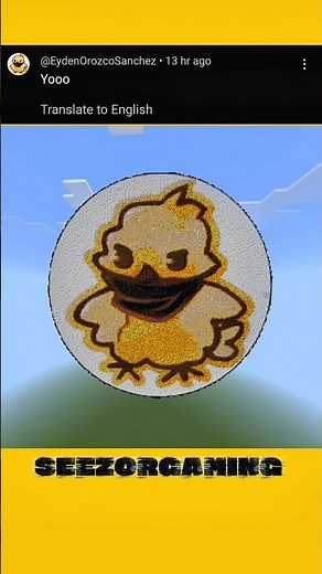 cute chick pixelart #minecraft #pixelart #shortsfeed #shorts #gaming #games #minecraft