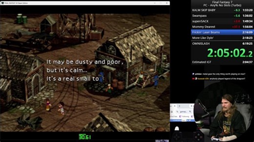 SPEEDRUNNING THE NEW FF7