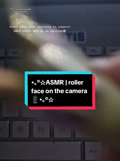 Share your ASMR accounts if you want to follow us and battle in the LIVE's, I've discovered it's super fun!!🫶🏻 #asmrsounds #asmrartist #fyp #satisfyingvideos #lofiasmr