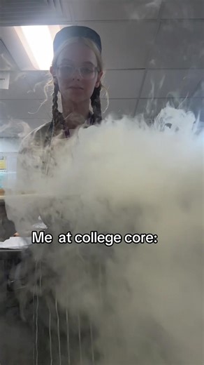 Experiencing College Life with Dry Ice