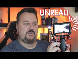 Endoscope Camera with Light - This is AMAZING! Snake Camera!