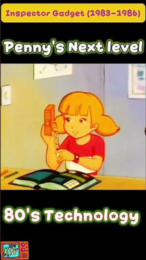Penny Had The Smart Watch Since Early 80's inspector Gadget tech #penny