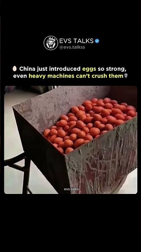China Made Eggs So Strong Even Heavy Machines Can’t Crush Them 💀🤯 | Unbelievable Invention!