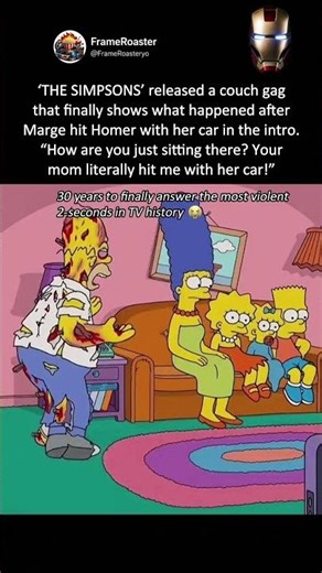 The longest delayed consequence in TV history. #thesimpsons #shorts