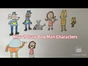 How To Draw The Most Well Known Dog Man Characters