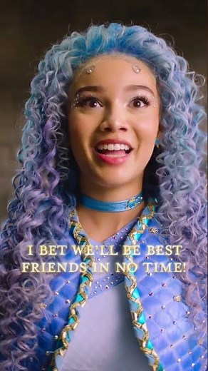 Meet Chloe Charming 🩵 ⚔️ DisneyDescendants TheRiseOfRed DisneyPlus