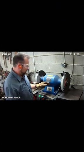 Grinder Disk Explosion