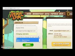 Animal Jam: How to Change Your Username/Glitches!