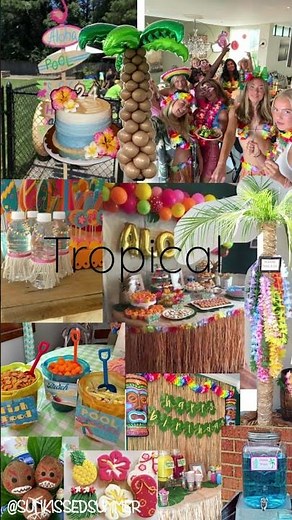 Summer birthday party themes 🧜🏻‍♀️🐬🌊🐟#summer #summeraesthetic￼ #fyp #birthday