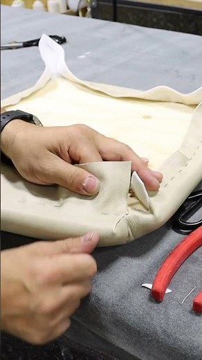 HOW TO FINISH THE CORNERS OF A SEAT - ALO upholstery