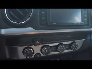 Toyota Tacoma follow the security light behavior