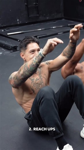 THENX.com | Comment “ABS” or click the link in bio to start 💪 Chris Heria + Larry Wheels show the ultimate 6-minute routine for shredded, defined abs.... | Instagram