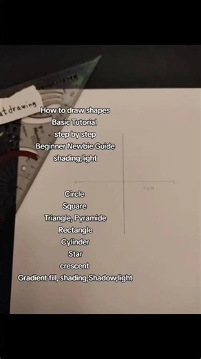 How to draw shapes Basic Tutorial step by step Beginner Newbie Guide #shorts