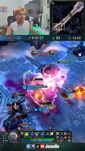 Tibbers with Fae Magic Augment 🧸 ARAM Mayhem#leagueoflegends #leagueoflegendsclips #aram