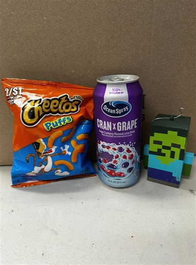 BREAK TIME SNACKS #cheetos #cranberry #minecraft #snacks #tiktok