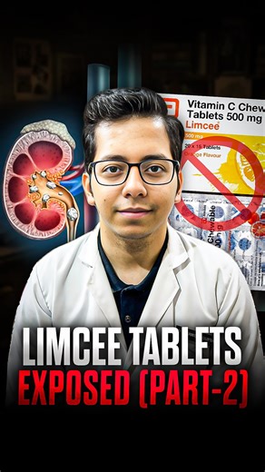 Dt. Bhawesh Gupta || DIETITIAN on Instagram: "Limcee Vitamin-C Tablets Exposed (Part-2) | Stay Safe ❤️ FOLLOW US - @diettubeindia . . . . . . . #diettubeindia #dietitian #nutritionist #vitaminc #indianfood"