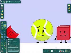 ‪@Not_MechSuitPin‬ bfdi algodoo 11 (Fan made episode): doing the same thing BUT BIGGER AND DIFFERENT