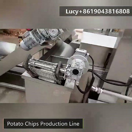 Easy Operation Potato Chips Making Machine Potato Chip Making Equipment French Fries Production Line