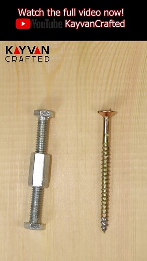 DIY Corkscrew #tools #woodworking #corkscrew #corkscrewhack #winebottle #wine #bottleopener #bottleopening #youtube #diy #kayvancrafted #winehack #winebottlehack