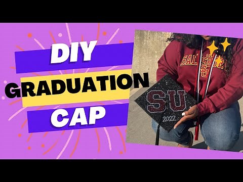 DIY | Bling Graduation Cap