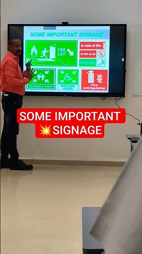 Did you know fire safety signage? #signage #fire #training #education