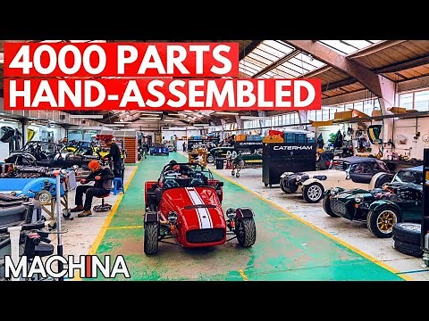 How The Caterham 7 Sports Car Is Made | How To Build A Motorcar | Episode 3/6