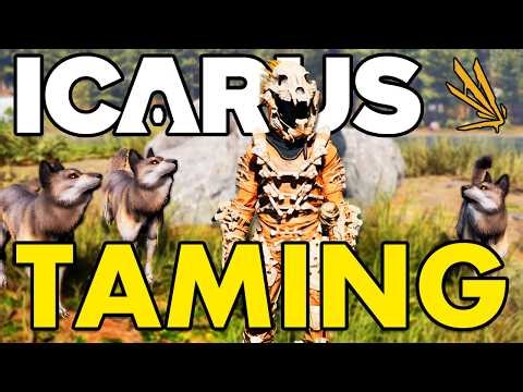 ICARUS Ep 4 - Wolf Pack Taming Changes EVERYTHING 🐺💥