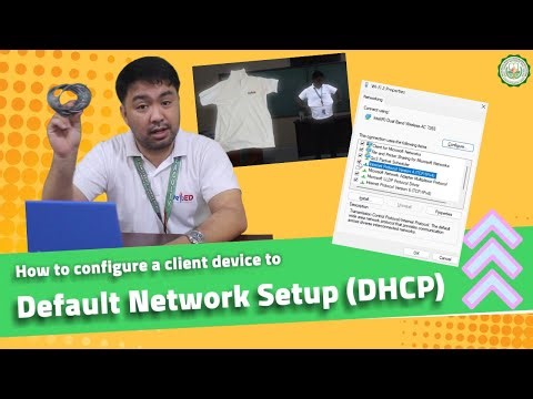 CSS | How to configure a client device to default network setup (DHCP)