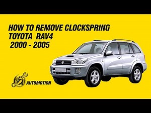 TOYOTA RAV4 CLOCKSPRING REMOVAL
