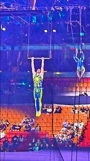 High-Speed Flying Trapeze Tricks | Ringling Bros