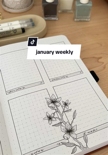 Create a Stunning Weekly Spread in Your Bullet Journal