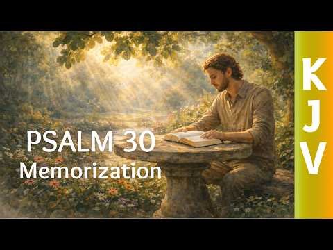 Psalm 30 KJV Memorization Song – Weeping May Endure for a Night – 1 Hour Scripture Loop
