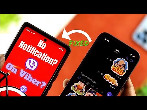 Fix Viber Notifications Not Working! [Sound/Ringtone/Showing]