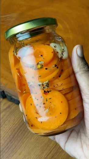 I Made a Carrot Pickle Recipe
