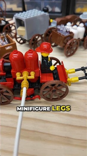 LEGO Jumper Plate and Minifigure Legs Technique